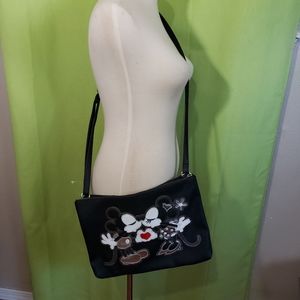 Disney mickey and Minnie large crossbody  nwot